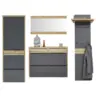 Garderobe 4-teilig in 270/200/32 cm