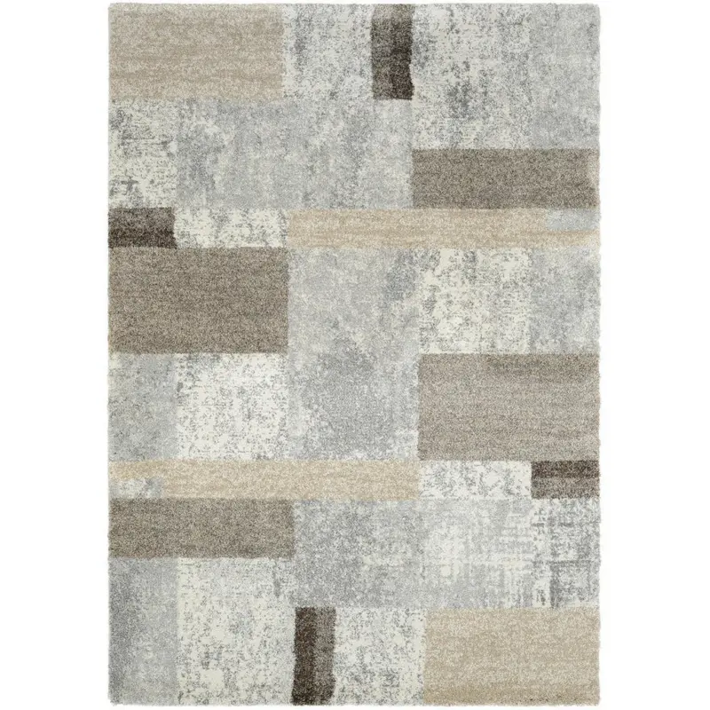 Webteppich 120/170 cm Grau