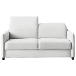 Schlafsofa Florenz in Cord, Velours Creme