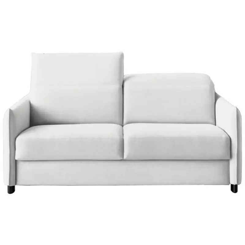 Schlafsofa Florenz in Cord, Velours Creme