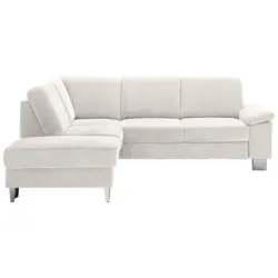 Ecksofa in Cord Beige 200/248 cm