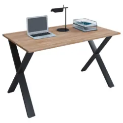 Schreibtisch 110/80/76 cm Schwarz, Sonoma Eiche in verschiedenen Holz-Dekoren erh&auml;ltlich
