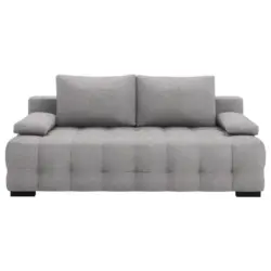 Schlafsofa Jensen in Struktur Grau