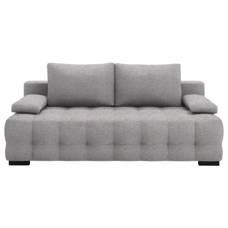 Schlafsofa Jensen in Struktur Grau