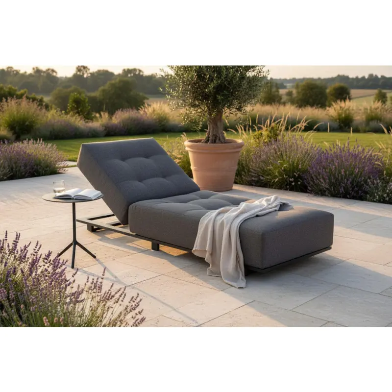 Gartenliege 200/31/75 cm