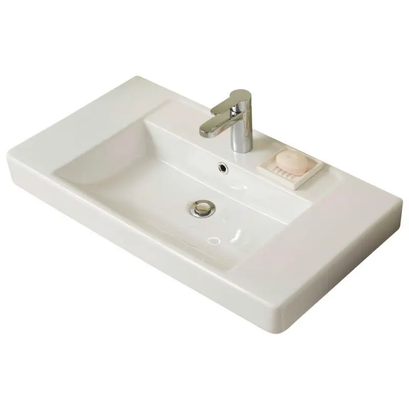 Waschbecken 80/9/45 cm