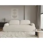 XXXLutz Lauterach - Ihr M&ouml;belhaus bei Bregenz 3-Sitzer-Sofa Sevilla Plus in Boucl&eacute; Creme