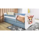 XXXLutz Lauterach - Ihr M&ouml;belhaus bei Bregenz Kinder-/Juniorbett 80/160 cm in Blau, Wei&szlig;