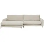 XXXLutz Lauterach - Ihr M&ouml;belhaus bei Bregenz Ecksofa in Cord Naturfarben, Beige 190/272 cm