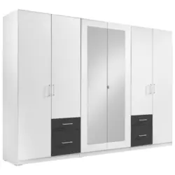 Dreht&uuml;renschrank 270/210/58 cm 6-t&uuml;rig