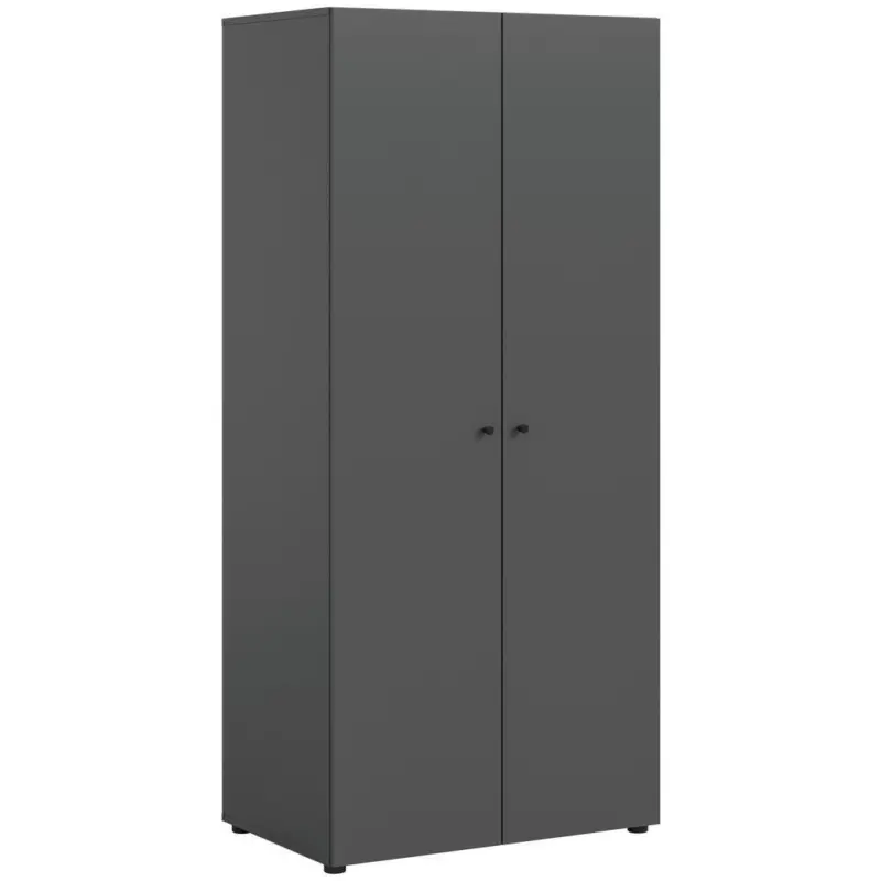 Dreht&uuml;renschrank in Anthrazit