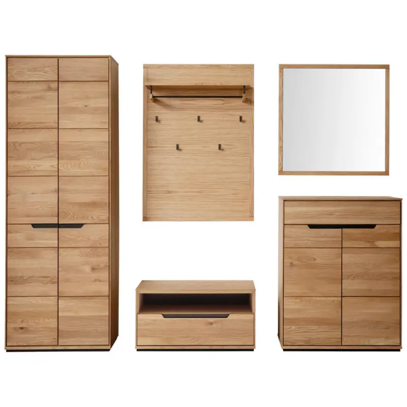 Garderobe 5-teilig in 267/195/41 cm
