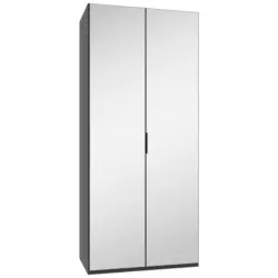 Faltt&uuml;renschrank in Graphitfarben
