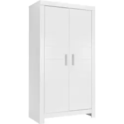 Kleiderschrank 110/205,2/55,3 cm 2-t&uuml;rig