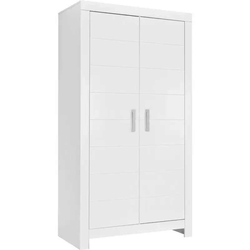 Kleiderschrank 110/205,2/55,3 cm 2-t&uuml;rig