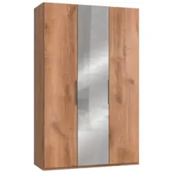Dreht&uuml;renschrank in Eichefarben