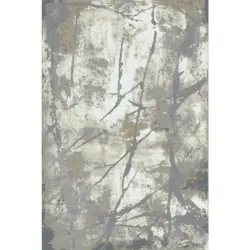 Webteppich 80/150 cm Ibiza Braun, Grau