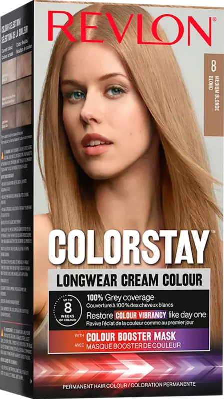 Vopsea de păr Longwear Cream Color-Medium blonde 8