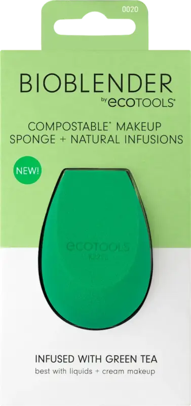 Bioblender burete de machiaj cu ceai verde
