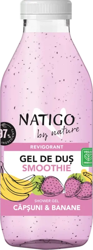 Gel de duș smoothie căpșuni