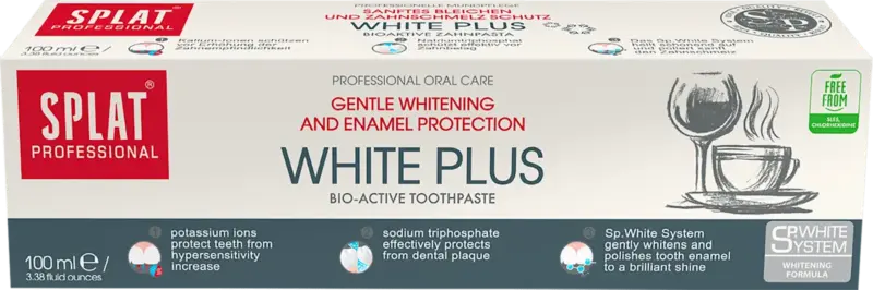 Pastă pentru albirea dinților Proffesional White Plus