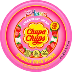 Chupa Chups mască de față spumă cu căpșuni& acid hialuronic