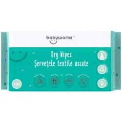 Servetele textile uscate biodegradabile