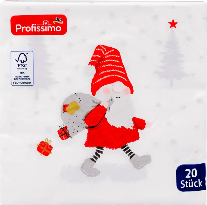 Șervețele stele / pitici