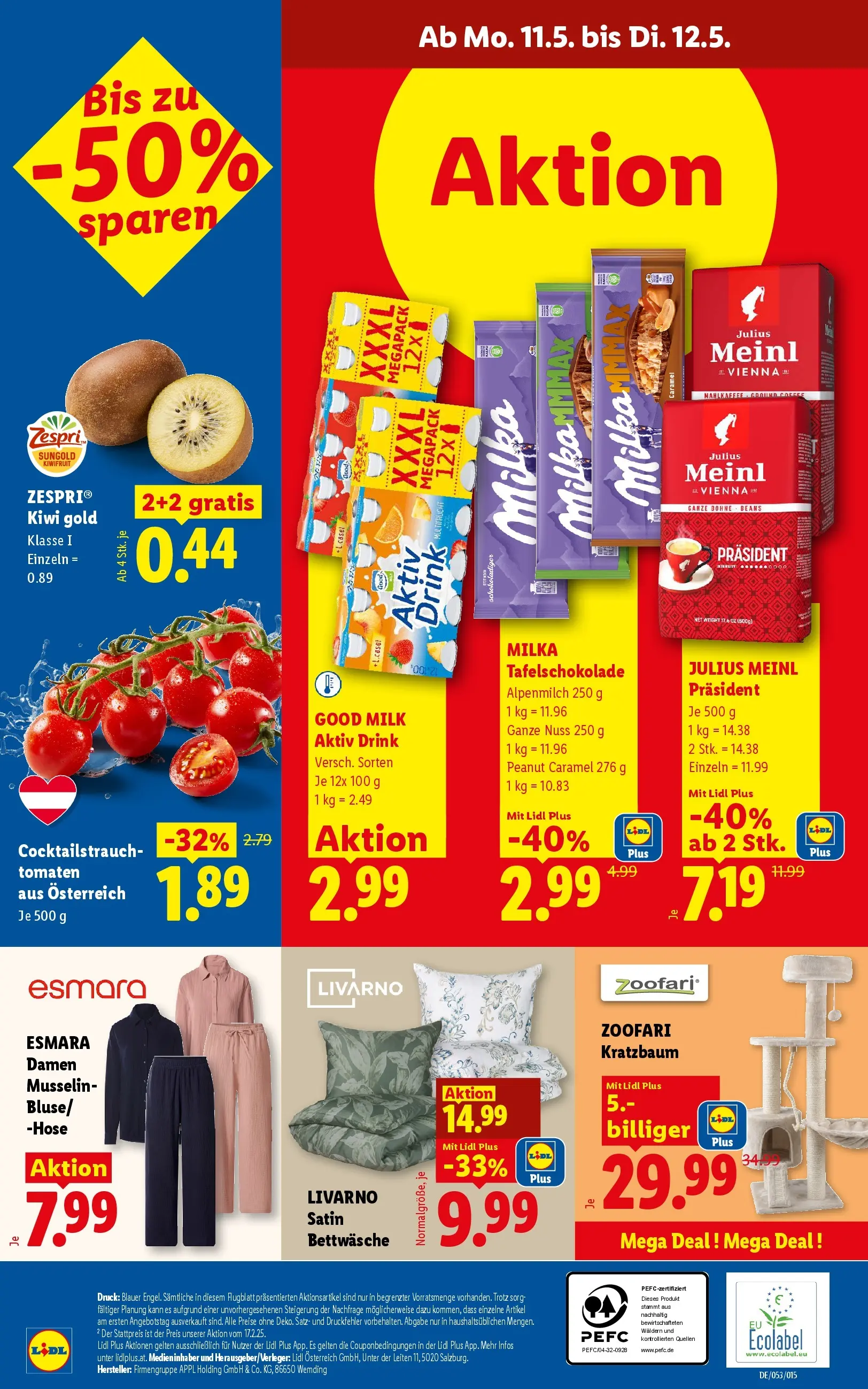 Lidl - Lidl ab 06.05.2026 - Angebote ab donnerstag | Seite: 30 | Produkte: Kiwi, Hose, Tomaten