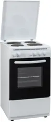Готварска печка (ток) Crown 54AM A CLASS MULTIFUNCTIONAL , 4 ток , Бял