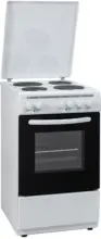 Готварска печка (ток) Crown 54AM A CLASS MULTIFUNCTIONAL , 4 ток , Бял