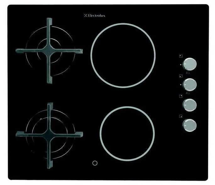 Вграден комбиниран плот Electrolux EGE6172NOK , Комбиниран