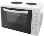ЗОРА Готварска печка мини Елдом 203VFE-NEW , Бял