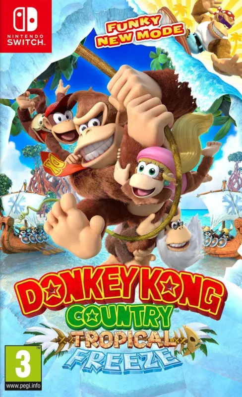 Игра Donkey Kong Country: Tropical Freeze (NSW)