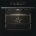 ЗОРА Фурна за вграждане Gorenje BO6735E05B , 77 , А , Водно почистване , Механично