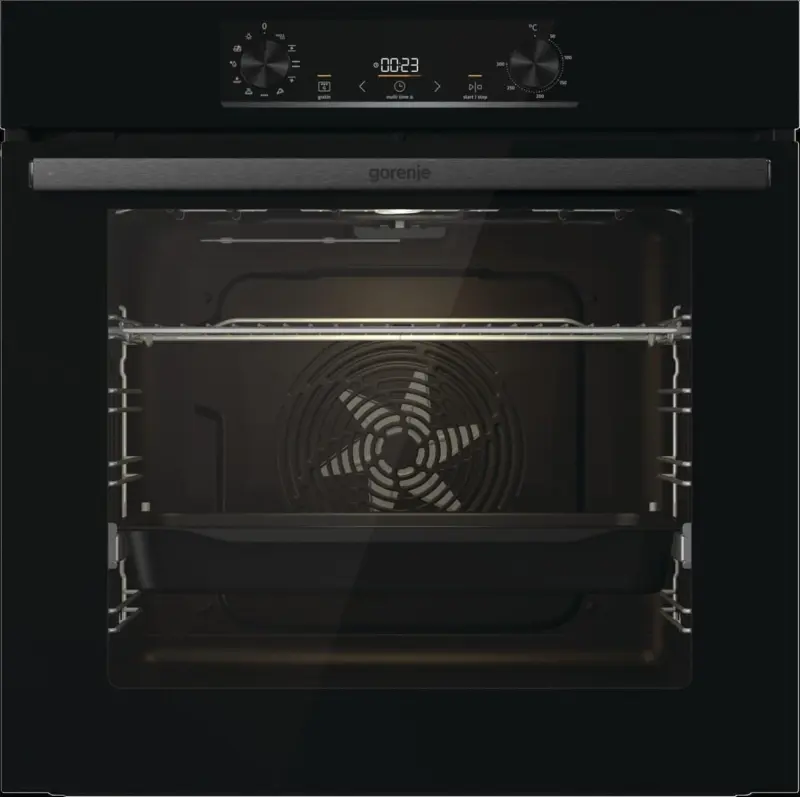 Фурна за вграждане Gorenje BO6735E05B , 77 , А , Водно почистване , Механично
