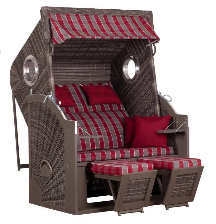 Strandkorb Cliff XL Pinie