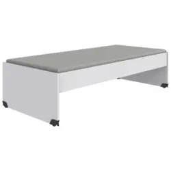 Bett 120/200 cm in Wei&szlig;