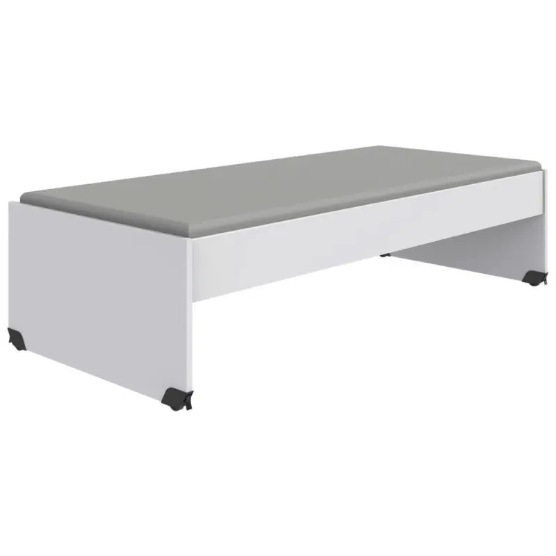 Bett 120/200 cm in Wei&szlig;
