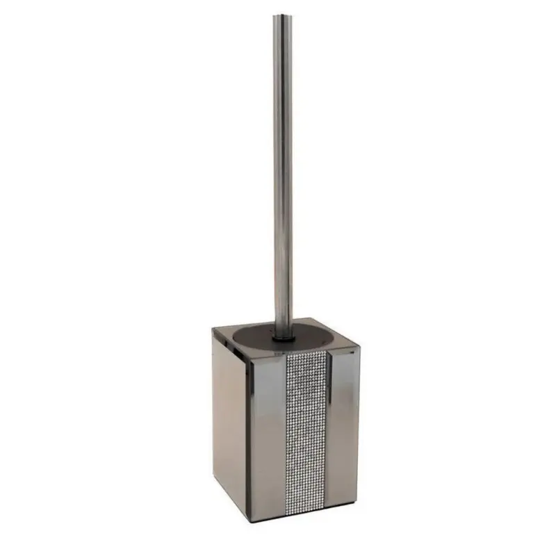 Wc-B&uuml;rstengarnitur in Metall Kunststoff