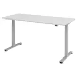 XXXLutz Lauterach - Ihr M&ouml;belhaus bei Bregenz Schreibtisch 180/80/72-119 cm Grau elektrisch h&ouml;henverstellbar