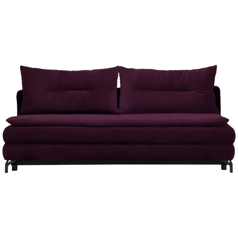 Schlafsofa in Flachgewebe Violett