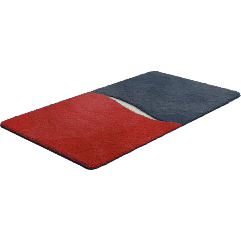 Badematte Rot 60/100 cm