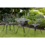 XXXLutz Lauterach - Ihr M&ouml;belhaus bei Bregenz Gartentisch 70/70/68 cm Metall Graphitfarben rund