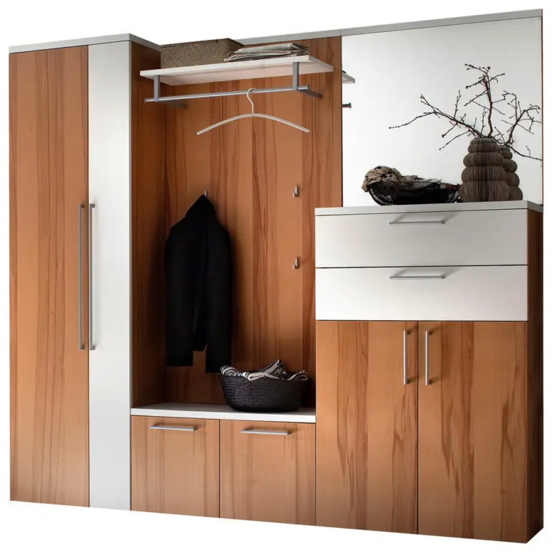 Garderobe 5-teilig in 222/201/35 cm