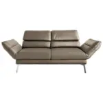 XXXLutz Lauterach - Ihr M&ouml;belhaus bei Bregenz 2-Sitzer-Sofa in Echtleder Taupe