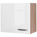XXXLutz Lauterach - Ihr M&ouml;belhaus bei Bregenz K&uuml;chenoberschrank 60/54,8/32 cm in Sonoma Eiche, Wei&szlig; Hochglanz