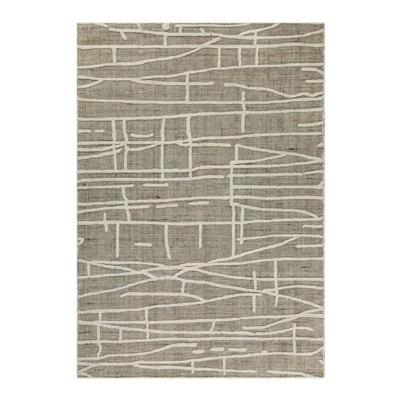 Tuftteppich 80/230 cm Hamptons Twentyfive Creme, Wei&szlig;