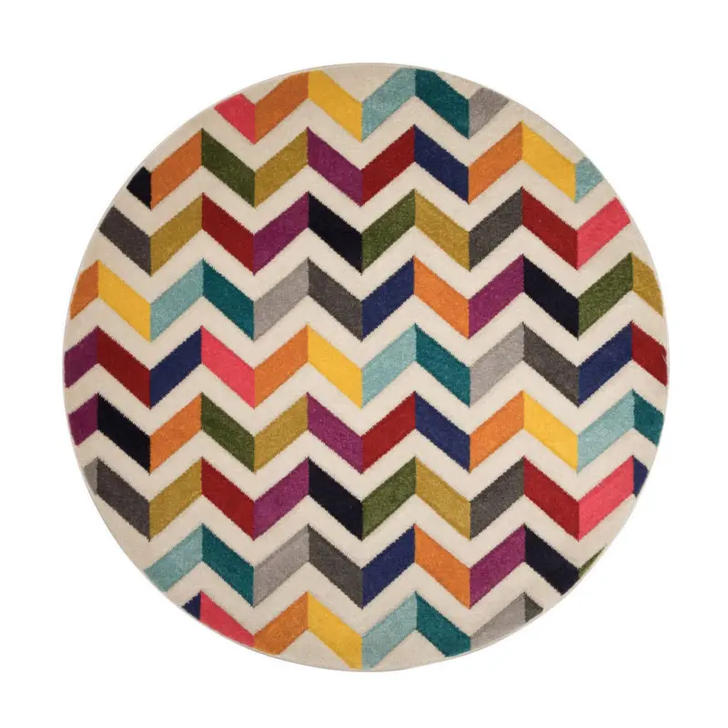 Teppich 160 cm Multicolor