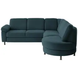 Ecksofa in Flachgewebe Opal 248/252 cm
